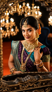 Heera Panna Royale Bridal Set