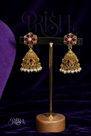 Chandrika Kundan Set - Moonlit Royal Heritage Charm Necklace set
