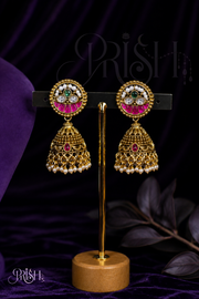 Hastini - Elephant motifs Gold Necklace set