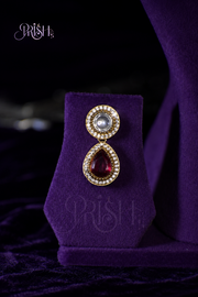 Ratnika - Ruby Gem Necklace set
