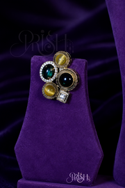 RatnaRaaga - Gemstones Heirloom Necklace set