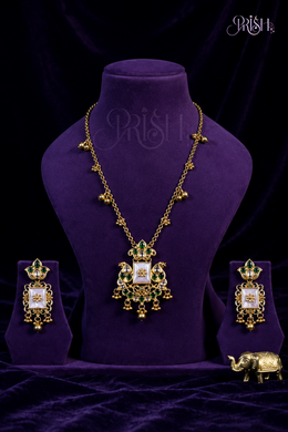 Kamal Antique Pendant Set