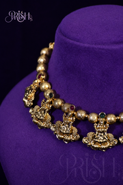 Mahalakshmi Antique Temple Choker set