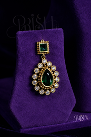 Emerald Halo Choker Set