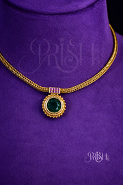 Pannika Emerald Pendant Set