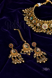Rajavilasa Heritage Meenakari Choker Set