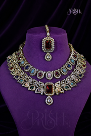 Sarvaratna - Navratna Bridal Necklace Set