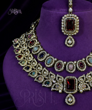 Sarvaratna - Navratna Bridal Necklace Set