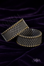 Rajwada Heritage Oxidised Kada