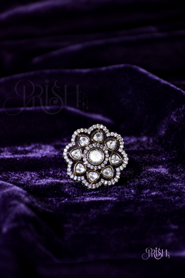 Chandrika Polki Bloom Ring