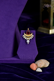 Chandrika Pearl Crescent Choker Set