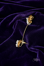 RatnaLekh Pearl Ear Cuffs