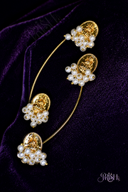 Lakshmi Pearl Ear Cuffs