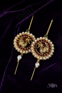 Rajhans Pearl Ear Cuffs