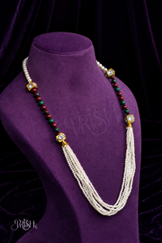 Rajwadi Pearl Tassel Mala