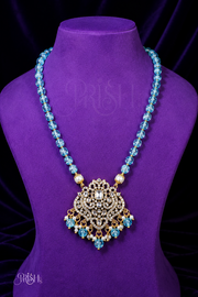 Azure Rajwadi Pendant Mala