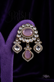 Rosé Noor Kundan Earrings