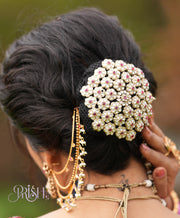 Pushpa Bridal Kundan Juda