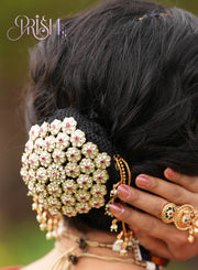 Pushpa Bridal Kundan Juda