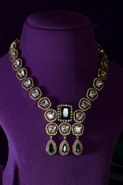 ROYAL HERITAGE POLKI NECKLACE SET