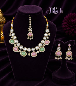 Gulrooh Kundan Set