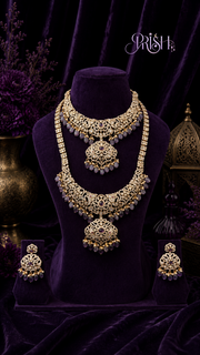 Rajrajeshwari Amethyst Haar