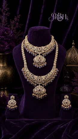 Rajrajeshwari Amethyst Haar