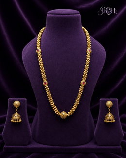 SuvarnaVaibhav Heritage Necklace Set