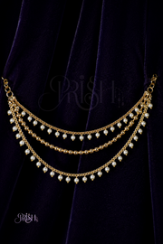 Ivory Pearl Ear Chains