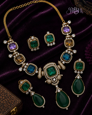 Navaratna Ratnavalli Heritage Necklace Set