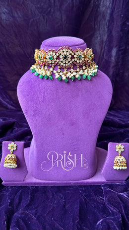 Haritāra Kemp Choker Set