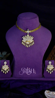 Lotus Padma Necklace Set