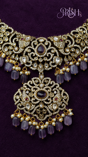 Rajrajeshwari Amethyst Haar