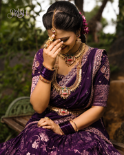 RajLakshmi Bridal Heritage Enamel Coated Set