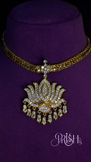 Lotus Padma Necklace Set