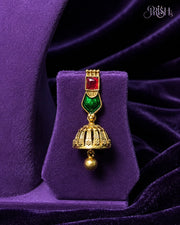 Panna Manikya Rajwadi Choker Set