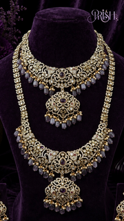 Rajrajeshwari Amethyst Haar