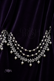 Celeste Pearl Vine Ear Chains