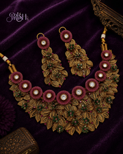 Raktakamal Pushpavalli Rajhaar Set