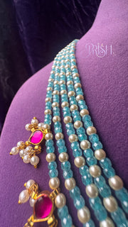 Neelambari Gulika Beaded Haar
