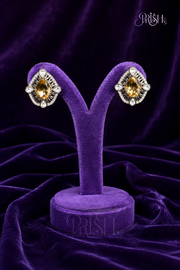 Amber Royale Stud Earrings