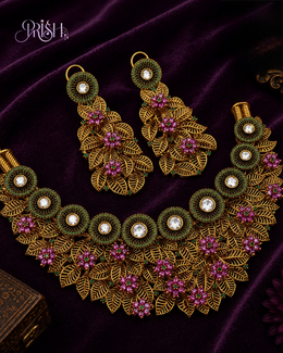 Harit Pushparaga Rajhaar Set