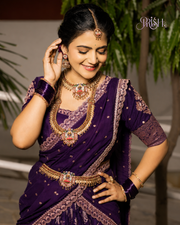 RajLakshmi Bridal Heritage Enamel Coated Set