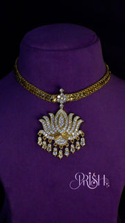 Lotus Padma Necklace Set