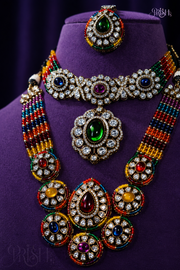 Navrang Maharani Layered Kundan Set