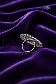 Kusum Chakra Oxidised Ring