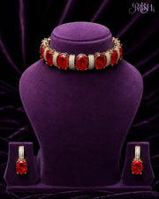 Laal Ratna Royale Choker Set