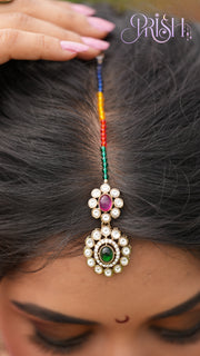 Navrang Maharani Layered Kundan Set