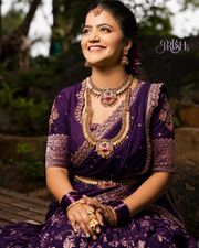 RajLakshmi Bridal Heritage Enamel Coated Set