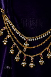 Shahi Pearl Tassel Ear Chains